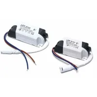 2 Controladores Led, Transformador De 13-18 W Para Plafón Led, Fuente De Alimentación Para Panel Led, Conexión Cc Para Plafón Led (13-18 W)