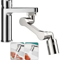 Extensión De Caño De 1440° Para Grifos Con 2 Modos De Funcionamiento Y Rosca Externa De 20/22/24 Mm.