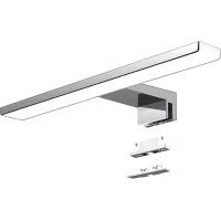 Lámpara Led Para Espejo De Baño De 40 Cm, 7 W, 820 Lm, 230 V, Luz Blanca Fría (6000 K) – Montaje En Espejo, Armario O Pared