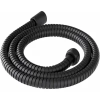 Manguera De Ducha Universal De Acero Inoxidable De 200 Cm De Largo, Resistente A La Torsión Y A La Corrosión, Manguera De Ducha Flexible De 2 M, Cable De Ducha, Cable De Ducha Universal Negro