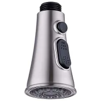 Cabezal De Ducha De Repuesto Para Grifos De Cocina, Apto Para Grifos Mezcladores, Con 2 Tipos De Chorro, Cromado, Para Grifos De Fregadero De Cocina.