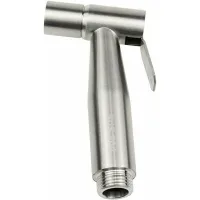 Cabezal De Bidé De Acero Inoxidable Para Inodoro, Cabezal De Rociado Para Pañales, Cabezal De Rociado De Bidé Manual Para Higiene Personal, Ducha, Baño, Inodoro - Plateado -