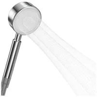 Cabezal De Ducha De Alta Presión Fabricado En Acero Inoxidable 304: Ahorro De Agua, Fácil Instalación, Chorro Con Forma Específica.