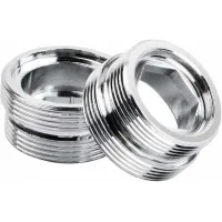 Adaptador De Grifo De 2 Piezas Con Rosca Externa, Conexión De Aireador De Metal, Adaptador De Grifo De Cocina De Aluminio, Adaptador De Filtro De Agua (m20)