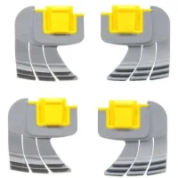 Juego De 4 Cepillos Centrífugos Ciclónicos R0714400 Para Limpiafondos Zodiac Mx8 Mx6 Elite