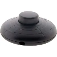 Interruptor De Pie Para Luz – Negro