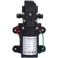 Bomba De Diafragma De Presión De Agua De 12 V Y 60 W, Bomba Pulverizadora Autocebante Para Riego De Jardines Y Piscinas.