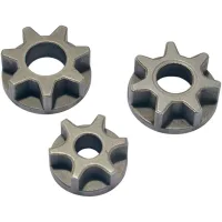 Piñón De Repuesto Para Motosierra - M10 / M14 / M16, Para Cadenas De 100/125/150 Dientes (para Amoladoras Angulares Y Portamotos).