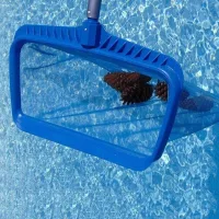 Red De Limpieza De Piscinas, Red De Malla Para La Limpieza De Piscinas Y Rastrillo Para Recoger La Espuma De Estanques.