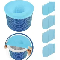 20 Fundas Reutilizables Y Súper Elásticas Para Cestas De Bombas De Piscinas Y Spas.