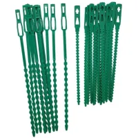 Bridas Ajustables Para Plantas, Paquete De 200 Unidades. Bridas De Plástico Para Jardín. Bridas Reutilizables Para Plantas De Interior Y Arbustos.