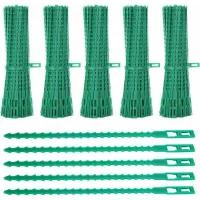 Paquete De 500 Ataduras Para Plantas, De 17 Cm, Ajustables, Flexibles, De Plástico, Para Sujetar Plantas.