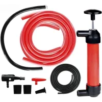 Bomba Manual De Transferencia De Combustible, Juego De Bomba De Succión Portátil Para Agua Y Gasolina.
