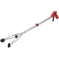 Recolector De Hojas Multifuncional, 80 Cm, Aleación De Aluminio, Ligero, Extensible, Para Recoger Hojas O Residuos, Para Limpiar Caminos De Jardín.