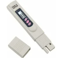 Medidor De Agua Potable Tds-3 Digital Lcd Portátil, Lápiz Medidor De Calidad Del Agua Con Medición De Temperatura Y Ppm, Medidor De Pureza Del Agua De 0 A 9990 Ppm, Adecuado Para Agua Potable Y Cultiv