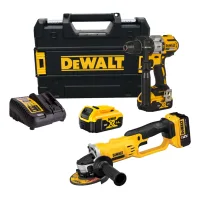 Taladro 18v Li + Amoladora 125
