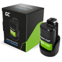 Green Cell 12v 3ah Batería De Litio-ion Compacta Verde