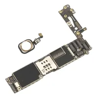 Desbloqueo de Placa Base con Huella Dactilar Touch ID Desbloqueado Reemplazo de Placa Lógica para Iphone 6 US 16GB gray