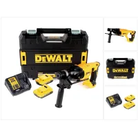Martillo Combinado Sin Cable Dewalt Dch 133 D2 18v 2.6j Sds Plus Brushless + 2x Batería Recargable 2.0ah + Cargador + Tstak