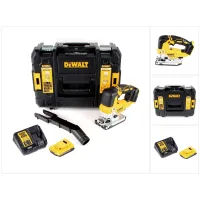 Sierra De Calar Pendular Sin Cable Dewalt Dcs 334 D1 18v Sin Escobillas + 1x Batería Recargable 2.0ah + Cargador + Tstak