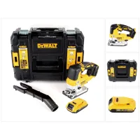 Sierra De Calar Pendular Sin Cable Dewalt Dcs 334 Nt 18v Sin Escobillas + 1x Batería Recargable 2.0ah + Tstak - Sin Cargador