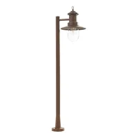 Lindby Lámpara Para Exterior 'eloretta' En Marrón De Metal