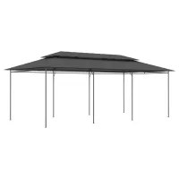 Cenador Gris Antracita 600x298x270 Cm Vidaxl