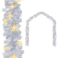 Guirnalda De Navidad Con Luces Led Blanco 20 M Vidaxl