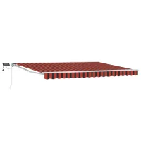Armazón De Toldo Manual Con Leds 4 X 3 M Vidaxl