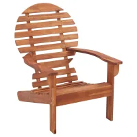 Silla Adirondack Madera Maciza De Acacia Vidaxl
