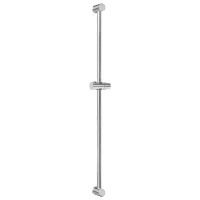 Soporte De Ducha Cromado 100 Cm Acero Inoxidable Vidaxl