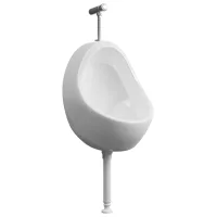 Vidaxl - Urinario De Pared Con Válvula De Descarga Cerámica Blanco