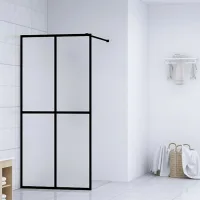 Vidaxl - Mampara De Ducha Vidrio Templado Esmerilado 140x195 Cm