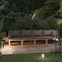 Toldo Plegable Motorizado 400 Cm Crema Vidaxl