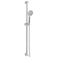 Conjunto De Sistema De Ducha Cromado 100 Cm Acero Inoxidable Vidaxl
