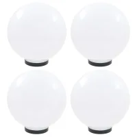 Vidaxl - Lámparas De Bola Led 4 Unidades Esféricas Pmma 30 Cm