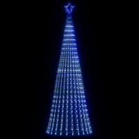 Árbol De Navidad Led 475 Leds Azul 247 Cm Vidaxl