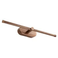 Lámpara De Pared Rea App1895-1w 40 Cm  Brush Copper
