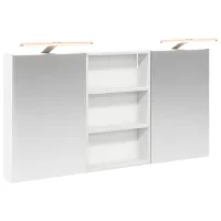 Juego De Muebles De Baño 3 Uds. 120 X 10,5 X 60,5 Cm Vidaxl