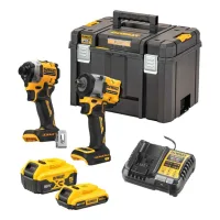 Dewalt - Juego De 6 Llaves De Impacto Inalámbricas, Baterías Y Cargador Dcf850na