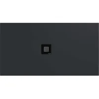 Polysan Flexia - Plato De Ducha 150x80 Cm, Antracita Mate 72901.51