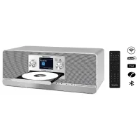 Radio Technisat Internet Cd Dab+ Fm Bt Usb 2×5 W Digitradio 372 Plateado