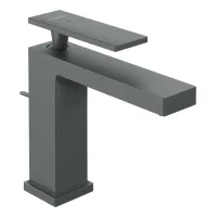Hansgrohe Tecturis E - Mezclador De Lavabo Con Desagüe, Coolstart, Ecosmart+, Cromo Negro Cepillado 73014340