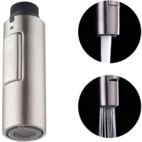 Boquilla De Repuesto Para Grifo De Cocina, Cabezal Universal Extraíble G1/2, Acero Inoxidable Sus304 Cepillado.