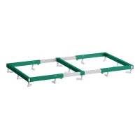 Laufen Ineo - Marco De Instalación Para Platos De Ducha Marbond 140-180x100 Cm H2957120000001