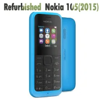 Nokia Nokia 105 original reacondicionado (2015) Teléfono móvil GSM 900/1800 con SIM única y doble SIM Single SIM Simple Set