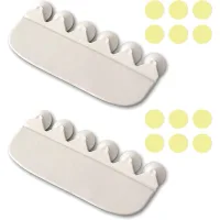2 Deflectores De Asiento De Inodoro, Diseñados Para Evitar Salpicaduras De Orina, Con Ventosa Y Reutilizables, Aptos Para Niños Y Adultos.