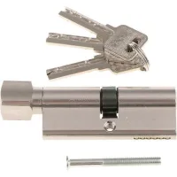 Accessoires Pour Serrure À Cylindre De 70 Mm : Cylindre De Serrure De Porte Intérieure En Alliage De Zinc