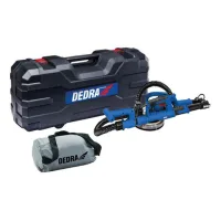 Dedra - Lijadora De Placas De Yeso De 750 W Con Aspiración De Polvo