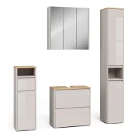 Conjunto De Muebles De Baño Majest, Cachemira, 4 Piezas, Vicco